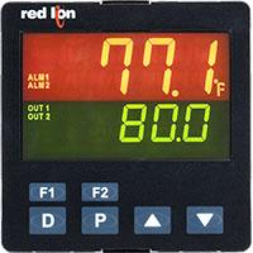 PXU - PID Controller, 1/4 DIN Universal Input, Linear mA Out, DC power, RS-485, 2nd relay output, CT input, User Input