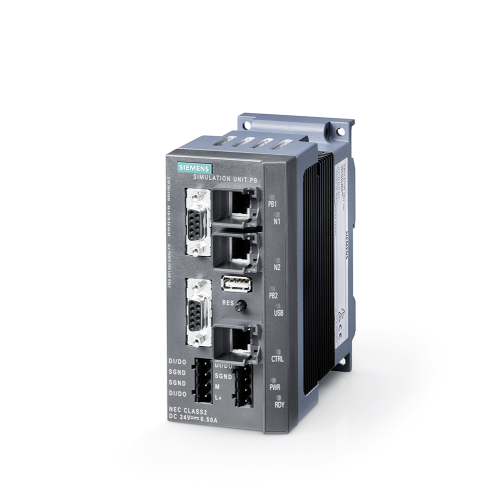 SIMIT Unit PB 2 channels for 2 field buses with 125 PROFIBUS Slaves each incl. simulation FW