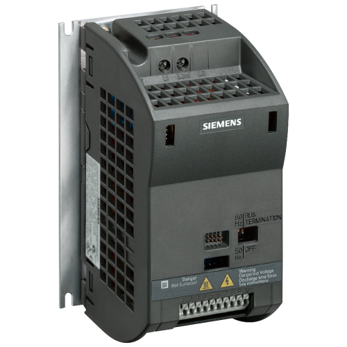 SINAMICS G110-CPM110 AC Drive, unfiltered 200-240V1AC+10/-10% 47-63Hz RS485 interface (USS protocol)