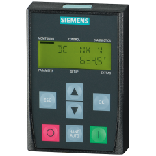 SINAMICS Basic Operator Panel (BOP-2)
, IP55 / UL type 12, LCD, monochrome