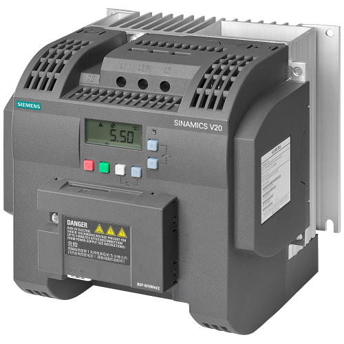 SINAMICS V20, 3 AC 380-480 V, 0,75 kW, IP20 / UL open type, FSA, A