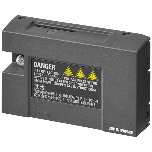 SINAMICS V20 BOP interface Size: 90x61x22 (WxHxD)