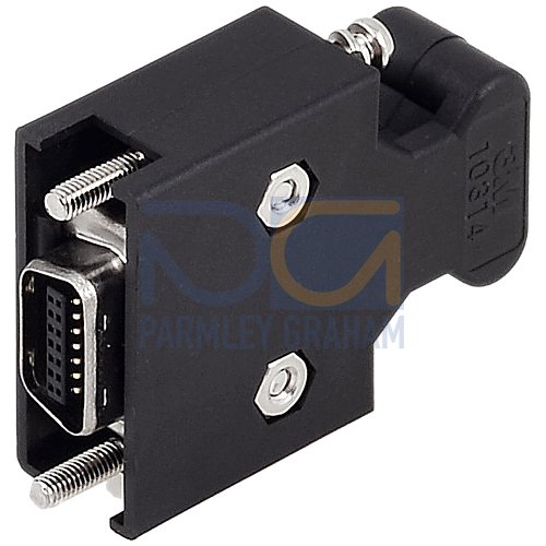 signal connector 6FX2003-0SB14 for connection to S-1FL6 HI 14-pole insulator, MDR Bayonet lock 14 x socket contact (0.05-0.2 mm2) D6 to D8 mm Contents