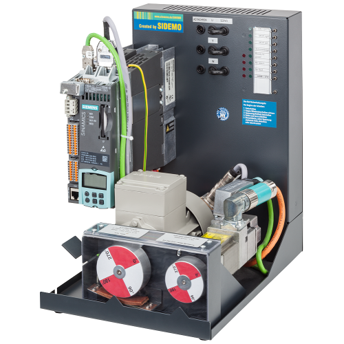 THE READY-TO-START TRAINING UNIT FOR TRAINING AND PRESENTATION PURPOSES CONSISTS OF THE CONTROL UNIT