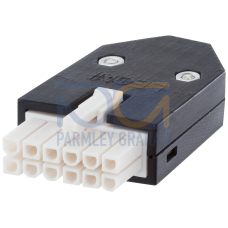 signal connector 6FX2003-0SL12 for connection to S-1FL6 LI 12-pole insulator 2x socket contact (0.2-0.25 mm2) Contents 5 units