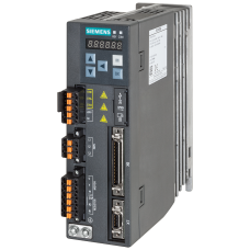 SINAMICS V90 INPUT: 1/3 AC 200-240V -15%/+10% 5.0A/3.0A 45-66HZ OUTPUT: 0-INPUT V 2.6A :0.4KW frame size B, 55X170X170(WXHXD)