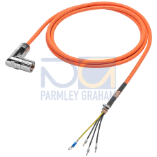 Power Cables for Motors with Shaft Height 50, length = 3m