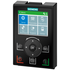 SINAMICS Intelligent Operator Panel (IOP-2)
, IP55 / UL type 12, LCD color