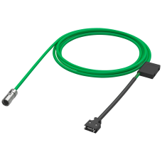 Prefabricated signal cable for absolute encoder