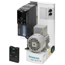 SINAMICS_Democase G120X 1AC 230V GP induction motor 1LE1002 IOP-2 Smart Access Module (SAM) ready for use with Extention module Transportation case...