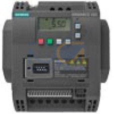SINAMICS V20 380-480 V 3 AC -15/+10% 47-63 Hz rated power 7.5 kW with 150% overload for 60 s. unfiltered I/O: 4 DI, 2 DO, 2 AI, 1 AO fieldbus: USS/Modbus RTU with built-in BOP protection: IP20/ UL op