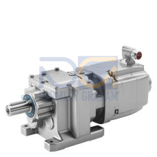 SIMOTICS S-1FG1 synchronous servo geared motor bevel gearbox B29 motor type CT 600V AH48 Mmax=10.5 Nm Pn=0.74 kW Hollow shaft with keyway Standard H20 ABSOLUTE ENCODER 20 BIT + 12 BIT MULTITURN WITH D