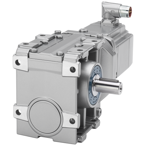 SIMOTICS S-1FG1 synchronous servo geared motor helical worm gear unit C49 motor type CT 600V AH48 Mmax=10.5 Nm Pn=0.74 kW