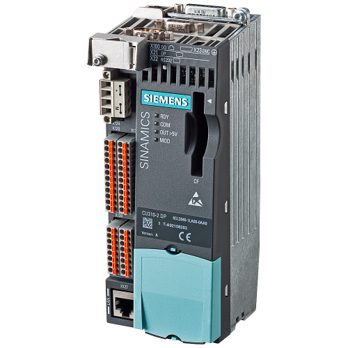 SINAMICS S120 CONTROL UNIT CU310-2 DP WITH PROFIBUS INTERFACE WITHOUT COMPACTFLASH CARD
