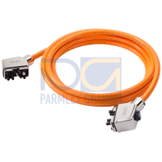 Pre-assembled hybrid cable type: 6FX8002-7HY11 Power and DRIVE-CLiQ Outlet direction NDE/DE for SINAMICS S120M MOTION-CONNECT 800PLUS Trailing type...