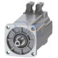 SIMOTICS S-1FK2 HD servo motor M0=5 Nm; PN = 1.45 kW at nN=3000 rpm (380-480 V); PN = 0.79 kW at nN=1500 rpm (200-240 V); with holding brake; degree of protection IP65; shaft D19x40 mm with feather k