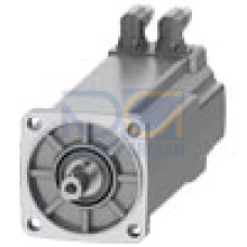 SIMOTICS S-1FK2 HD servo motor M0=8 Nm; PN = 2.1 kW at nN=3000 rpm (380-480 V); PN = 1.26 kW at nN=1500 rpm (200-240 V); with holding brake; degree of protection IP64; shaft D19x40 mm with feather ke