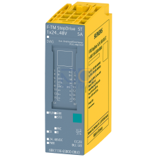 SIMATIC F-TM StepDrive ST, drive controller for stepper motors in the safety extra low voltage range, 24 to 48 V DC power supply of the drive, output current 5 A, for SIMATIC ET 200SP, STO hardwired
