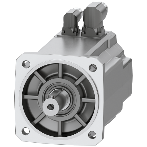 SIMOTICS S-1FK2 HD servo motor M0=9 Nm; PN = 2.3 kW at nN=3000 rpm (380-480 V); PN = 1.3 kW at nN=1500 rpm (200-240 V); degree of protection IP64; shaft D24x50 mm with feather key; absolute encoder 2