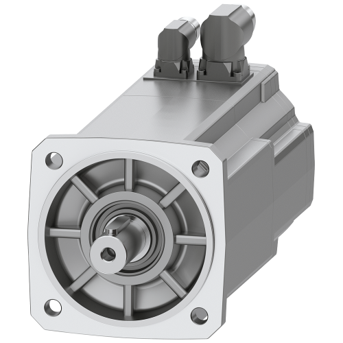 SIMOTICS S-1FK2 HD servo motor M0=12 Nm; PN = 2.7 kW at nN=3000 rpm (380-480 V); PN = 1.64 kW at nN=1500 rpm (200-240 V); with holding brake; degree of protection IP65; shaft D24x50 mm with feather k