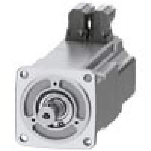 SIMOTICS S-1FK2 HD servo motor M0=2.4 Nm; PN = 1.07 kW at nN=6000 rpm (380-480 V); PN = 0.75 kW at nN=3000 rpm (200-240 V); with holding brake; degree of protection IP65; shaft D19x40 mm with feather