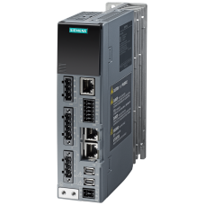 SINAMICS S210 input voltage: 200-240 V 1AC; -10%/+10%; 2.7 A; 45-66 Hz; output voltage: 0-input V 1.4 A; 0-550 Hz; motor: 0.2 kW; degree of protection: IP20; frame size A; 45 x 170 x 170 (WxHxD)