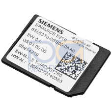 SINAMICS S210 SD card 8 GB incl. licensing (Certificate of License, stored on the card), V6.1