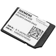 SINAMICS SD card 8 GB, empty