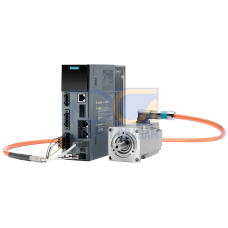 STARTER kit SINAMICS S210&1FK2 including Extended Safety license S210: 6SL5310-1BB10-4CF0 input voltage: 200-240 V 1AC 0.4 kW, SD card with Extended Safety IP20, 55 x 170 x 170 (WxHxD) SIMOTICS S, 1FK