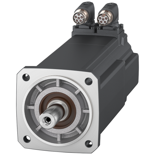 SIMOTICS S-1FL2 Supply voltage 400V 3AC Pn=1kW;Nn=3000rpm M0=3.6Nm;Mn=3Nm Shaft height 48mm With angular connector AS21bit With shaft key