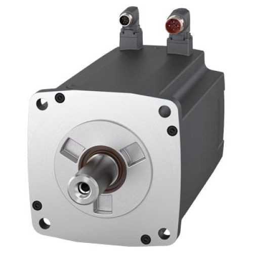SIMOTICS S-1FL2 Supply voltage 400V 3AC Pn=2.5kW;Nn=2000rpm M0=12.6Nm;Mn=11.9Nm Shaft height 90mm With angular connector AS17bit Plain shaft, Tolerance N Without holding brake Protection class IP65 wi