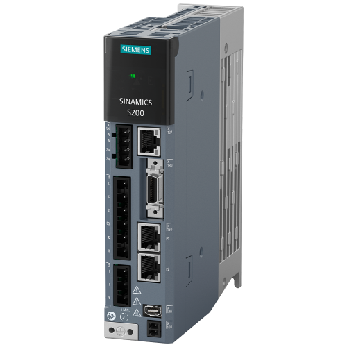 SINAMICS S200, with PROFINET Input voltage: 200-240 V 1/3 AC; -15%/+10%; 1.2/0.6A 50/60Hz; Output voltage: 0-inpu 0.8A; 0-550Hz; Motor: 0.1kW