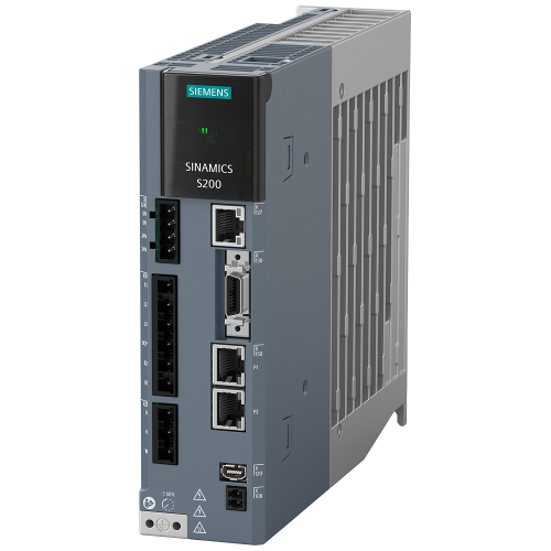 SINAMICS S200, with PROFINET Input voltage: 380-480 V 3AC; -15%/+10%; 1.3A; 50/60Hz; Output voltage: 0-inpu 1.3A; 0-550Hz; Motor: 0.4kW