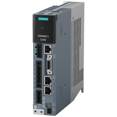SINAMICS S200, with PROFINET Input voltage: 200-240 V 1/3 AC; -15%/+10%; 3.0/1.8A 50/60Hz; Output voltage: 0-inpu 2.4A; 0-550Hz; Motor: 0.4kW