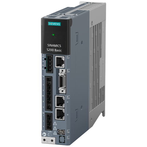 SINAMICS S200 Basic, with PROFI Input voltage: 200-240 V 1/3 AC; -15%/+10%; 3.0/1.8A 50/60Hz; Output voltage: 0-inpu 2.4A; 0-550Hz; Motor: 0.4kW