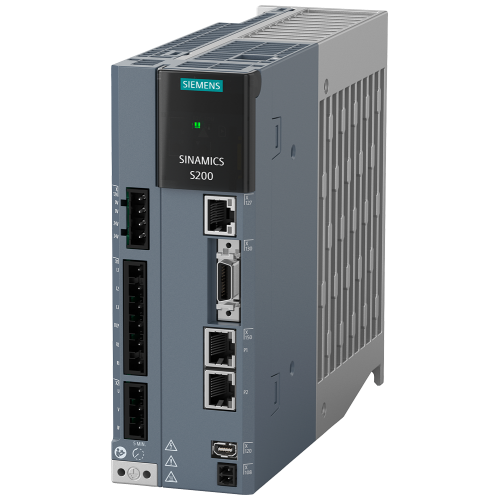 SINAMICS S200, with PROFINET Input voltage: 200-240 V 1/3 AC; -15%/+10%; 8/4A 50/60Hz; Output voltage: 0-inpu 4.4A; 0-550Hz; Motor: 1kW