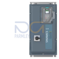 SINAMICS G220 380-500 V 3AC + 10/-20% 47-63 Hz power low overload: 4 kW 150% 3 s, 110% 57 s power high overload: 3 kW 200% 3 s, 150% 57 s 415x 220x 225 (HxWxD) frame size: FSB degree of protection IP