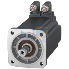 SIMOTICS S-1FL2 Supply voltage 400V 3AC Pn=1.5kW;Nn=3000rpm M0=6Nm;Mn=4.6Nm Shaft height 48mm With angular connector AM21bit Plain shaft