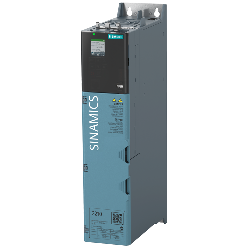 SINAMICS G210 380-500 V 3AC, 7.5 kW , Unfiltered, PROFINET, Modbus TCP, EtherNet/IP, FSB