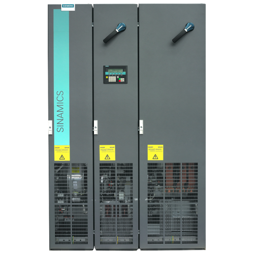 SINAMICS S120 Cabinet Module Booksize cabinet kit Double-motor module Input: 510-720 V DC Output: 0-480V 3AC, 5 A/5 A Type rating: 2.7/2.7kW