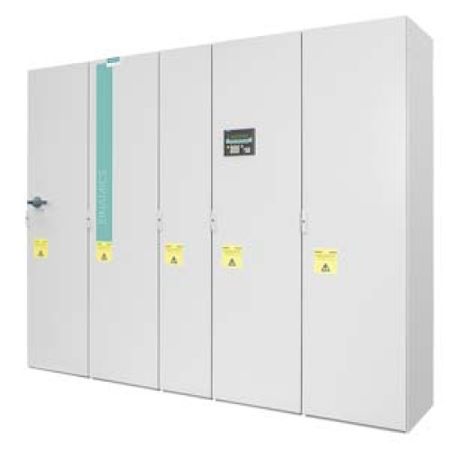 SINAMICS S120 Cabinet Module Active Line Connection Module incl. active interface module 500-690 V 3AC, 50/60 Hz, 1560 A output: 675-1035 V DC rated power: 1700 kW cabinet unit IP21 liquid cooling WG