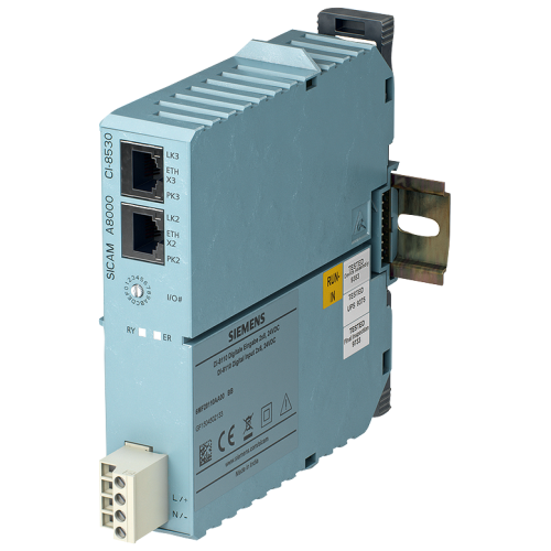 CI-8532 module is a Ethernet communication interface module for remote I/Os of the SICAM A8000 CP-8050. It is used for coupling remote I/O rows. Ri...