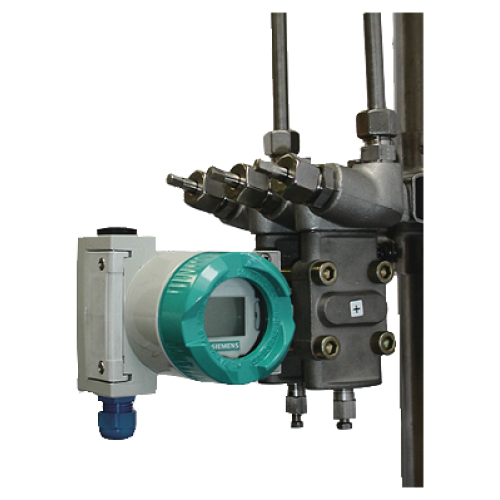 5-way-valve manifold DN 5, 420 bar,for direct flanging to transmitters, process connection: pipe uni