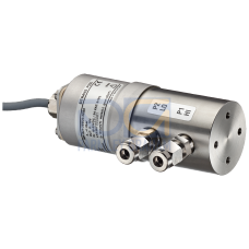 SITRANS P 250 for differential pressure, accuracy greater than 1%, typically. Wetted parts ceramics