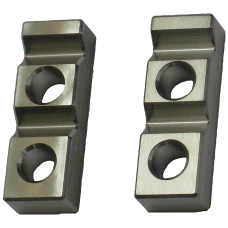Two terminal blocks made of stainless steel 316. For replacement of the aluminum terminal blocks in