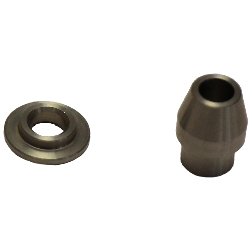Roll and disk made of stainless steel 316. For replacement of the Teflon roll and aluminum disk in t