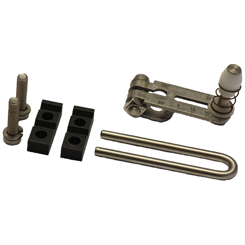 MOUNTING SET FOR SIPART PS2 ELECTROPNEUMATIC POSITIONER MOUNTING ON LINEAR ACTUATORS CONSTING OF A S