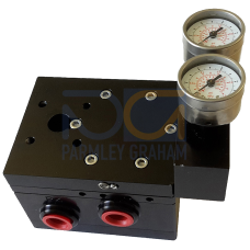 Booster KIT for direct mounting, Single Acting, Aluminum, NPT 1/2 (Cv=2) STD