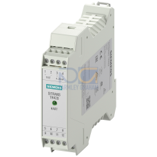SITRANS TR420 Temperature transmitter for rail mounting, with two separate configurable inputs and a galvanically isolated 2-wire output.
