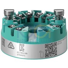 SITRANS TH420 Temperature transmitter for installation in connection head type B (DIN 43729), with two separate configurable inputs and a galvanica...